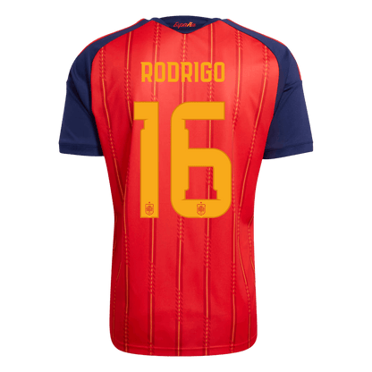 Spania Hjemmedrakt VM 2026 – RODRIGO #16 [PREMIUM]
