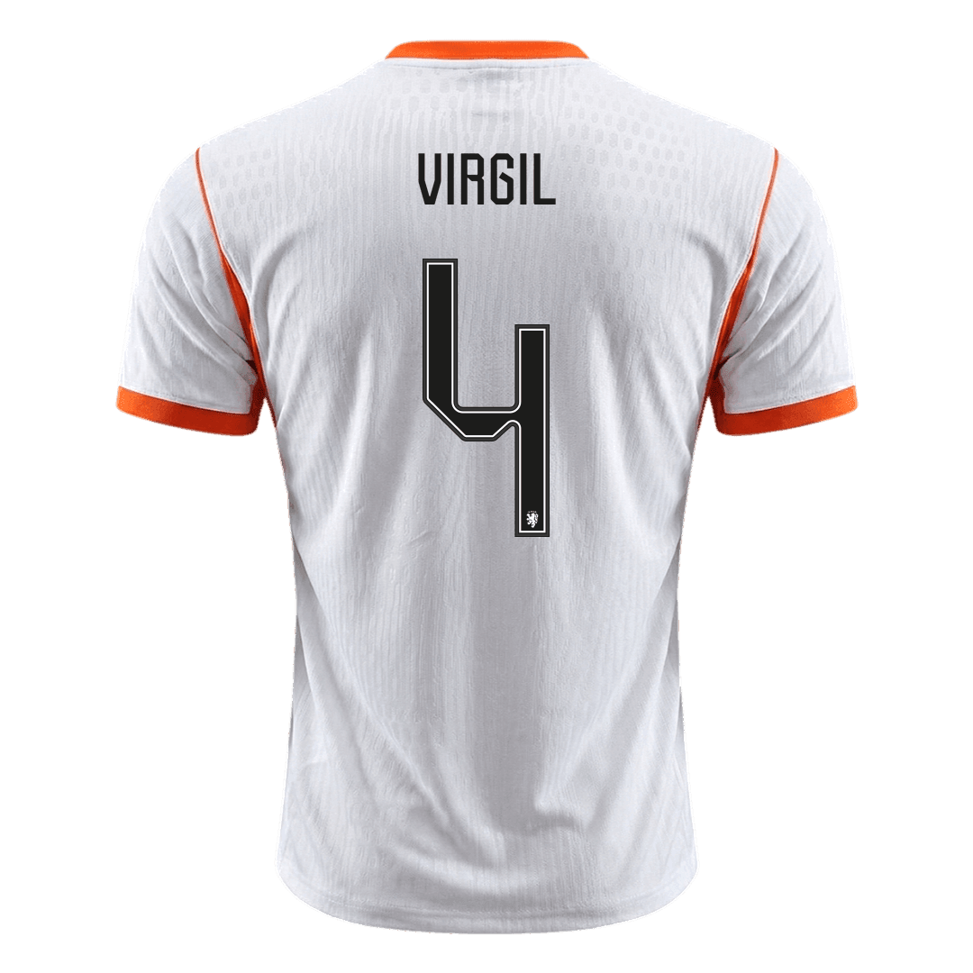 Nederland Bortedrakt VM 2026 – VIRGIL #4 (Spillerversjon)