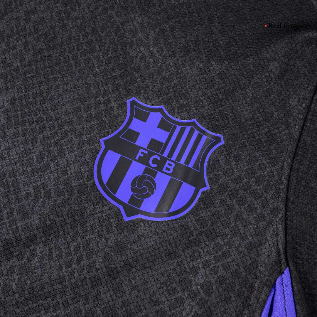 Barcelona Oppvarmingsdrakt 2025/26 (Svart)