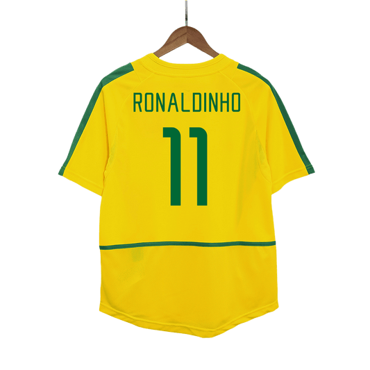 Brasil Retro Hjemmedrakt 2002/03 – RONALDINHO #11