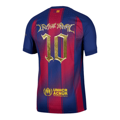 Barcelona Hjemmedrakt 2025/26 – LAMINE YAMAL #10 (Spillerversjon)
