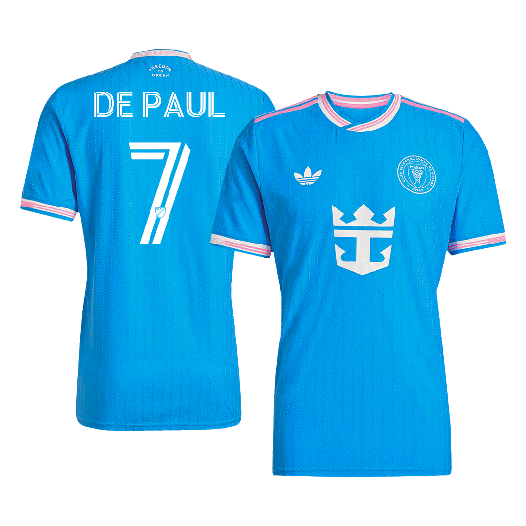 Inter Miami CF Tredjedrakt 2025 – DE PAUL #7 (Spillerversjon)