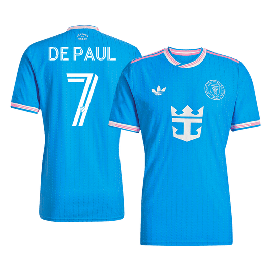 Inter Miami CF Tredjedrakt 2025 – DE PAUL #7 (Spillerversjon)