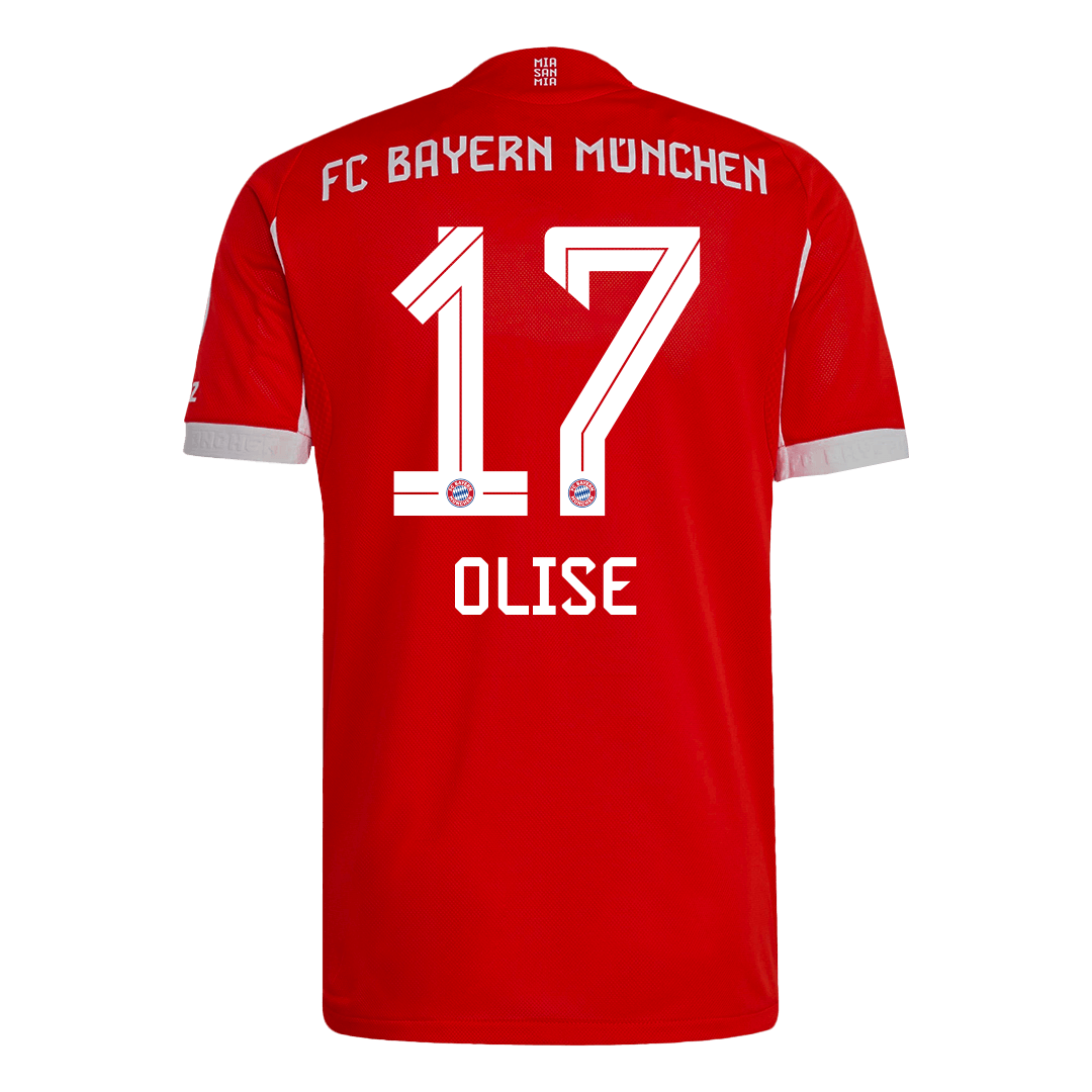 Bayern München Hjemmedrakt 2025/26 – OLISE #17 (Spillerversjon)