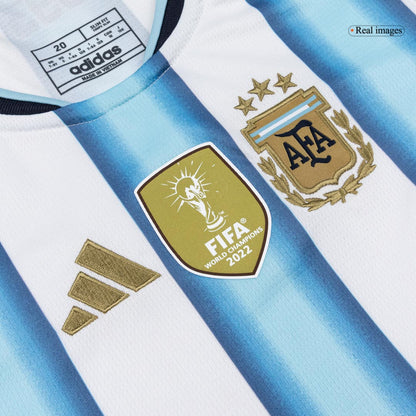 Argentina Hjemmedraktsett Barn VM 2026 – J.ÁLVAREZ #9 [PREMIUM]