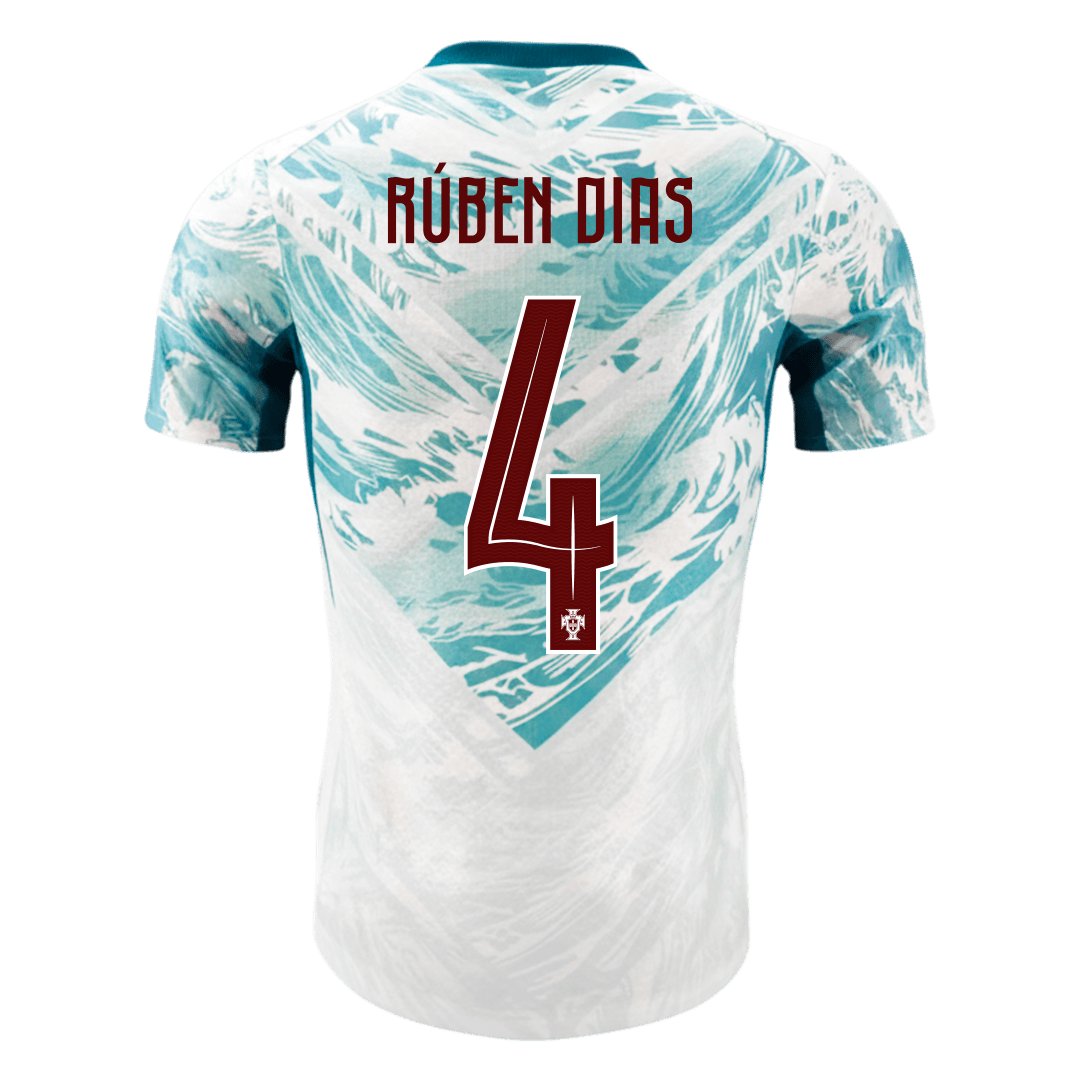 Portugal Bortedrakt VM 2026 – RÚBEN DIAS #4 (Spillerversjon)