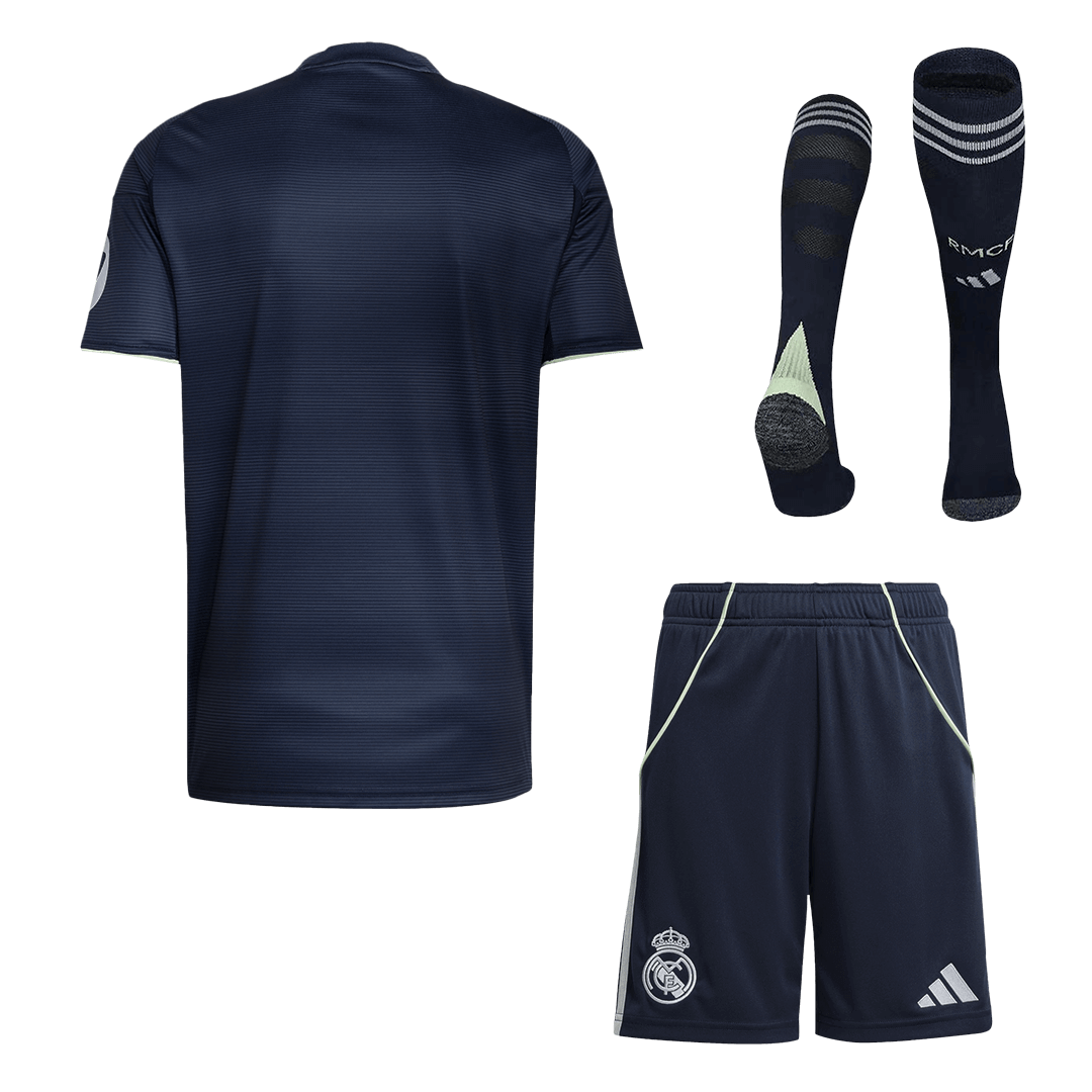 Real Madrid Bortedraktsett 3-deler 2025/26 [PREMIUM]