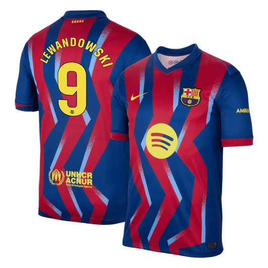 Barcelona Fjerdedrakt 2025/26 – LEWANDOWSKI #9