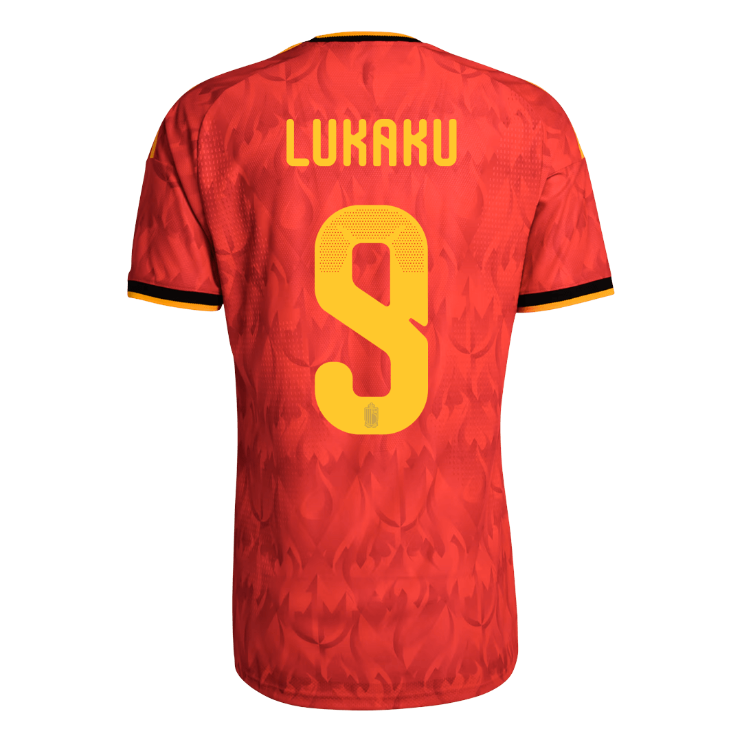 Belgia Hjemmedrakt VM 2026 – LUKAKU #9 (Spillerversjon)