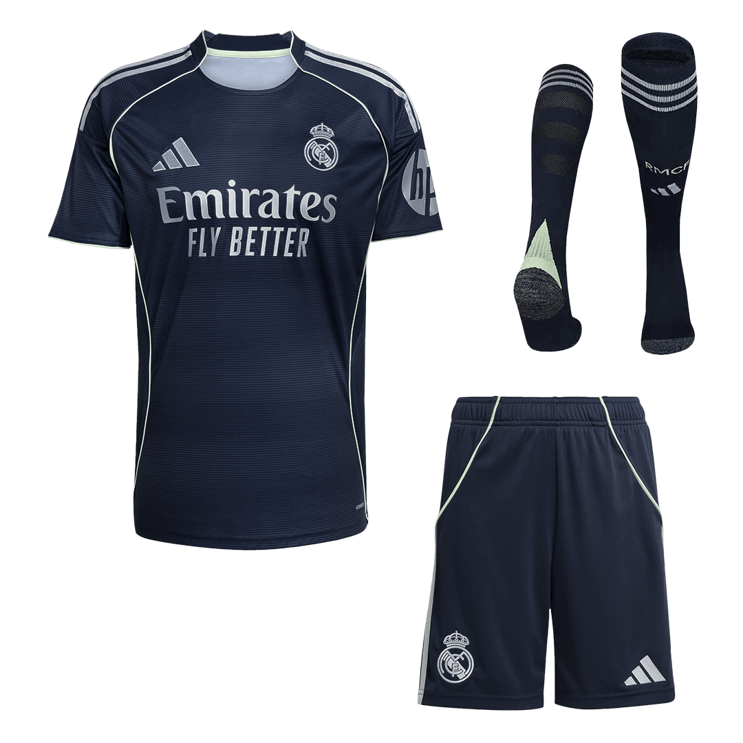 Real Madrid Bortedraktsett 3-deler 2025/26 [PREMIUM]
