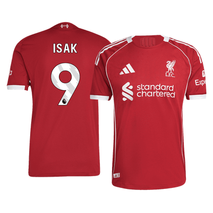 Liverpool Hjemmedrakt 2025/26 – ISAK #9 (Spillerversjon)
