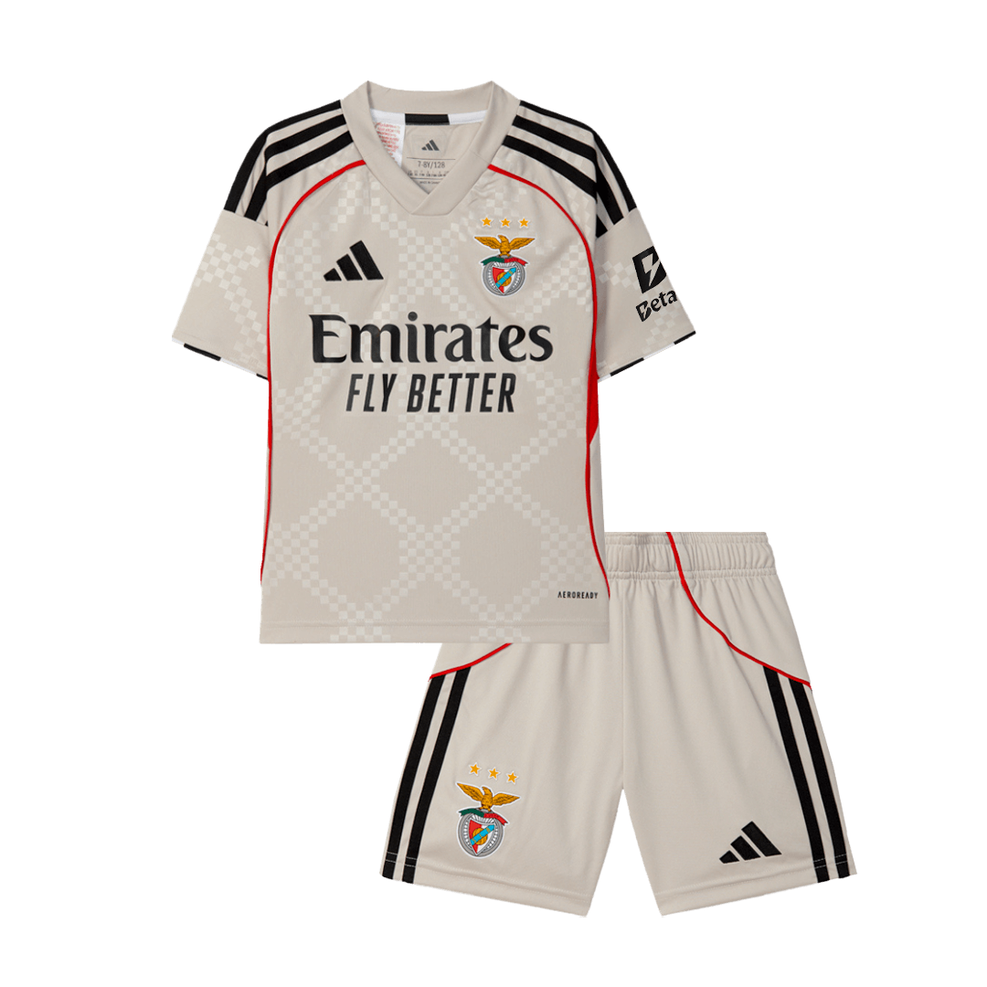 Benfica Bortedraktsett Barn 2025/26