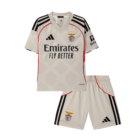 Benfica Bortedraktsett Barn 2025/26