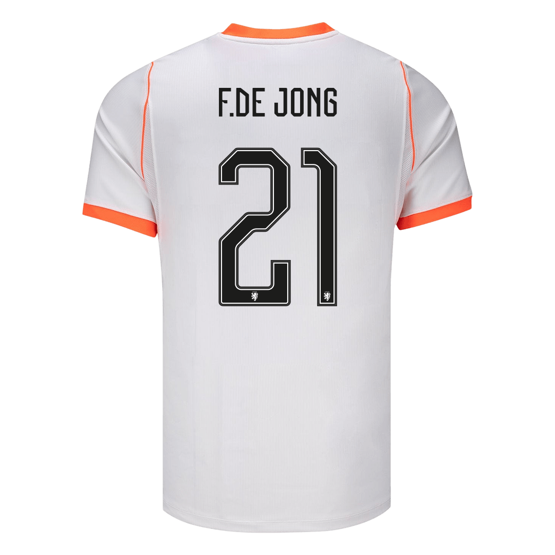 Nederland Bortedrakt VM 2026 – F.DE JONG #21