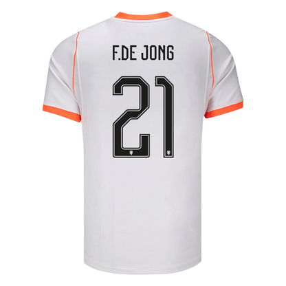 Nederland Bortedrakt VM 2026 – F.DE JONG #21