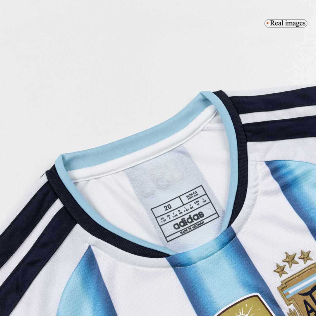 Argentina Hjemmedraktsett Barn VM 2026 – J.ÁLVAREZ #9 [PREMIUM]