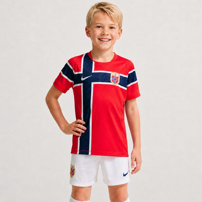 Norge Hjemmedraktsett Barn VM 2026